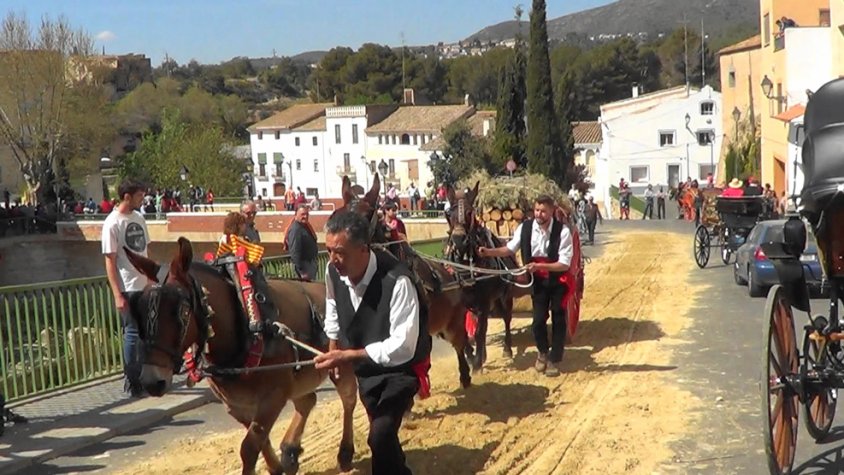 Els Traginers de Vilaverd visiten el Baix Penedès