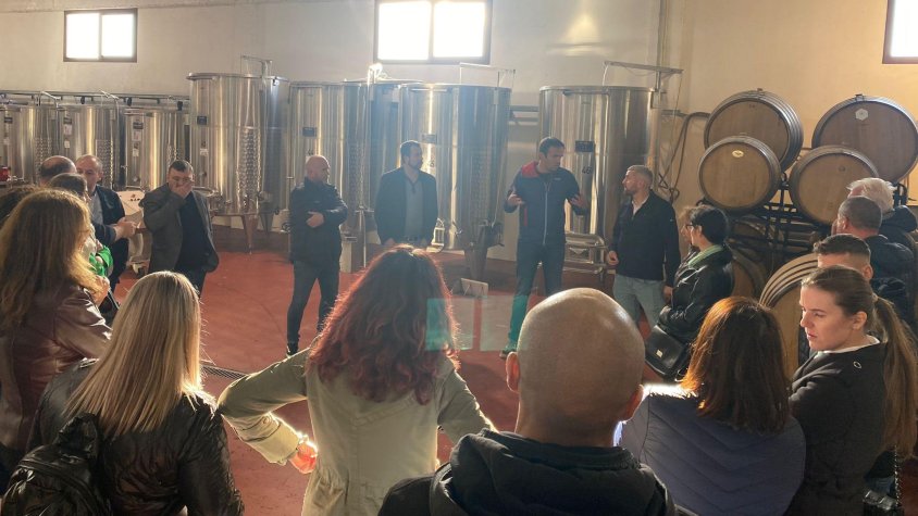 Organitzacions rurals romaneses visiten la xarxa de vivers de Concactiva