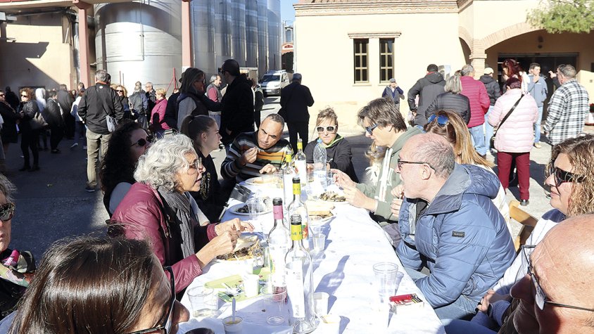 Imatge de la Festa del Vi Novell a Sarral el 2022