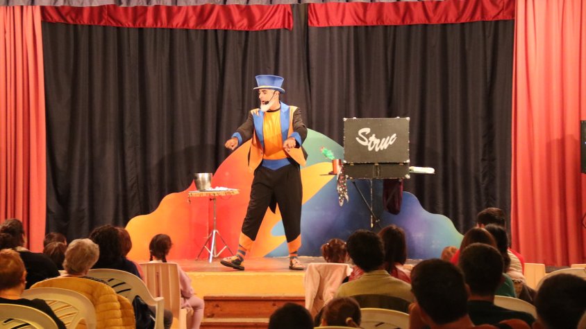 Vilaverd posa punt final a la seva Festa Major d’Hivern amb l'espectacle del Mag Struc