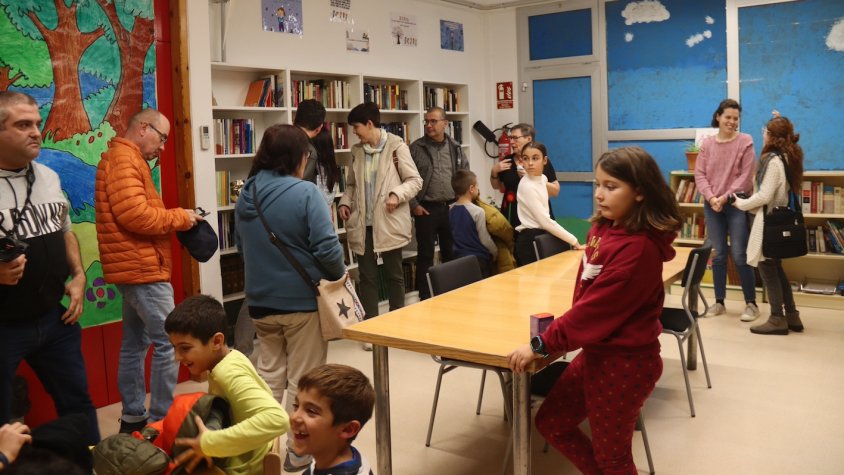 S'inaugura a Blancafort la nova Biblioteca de l'escola