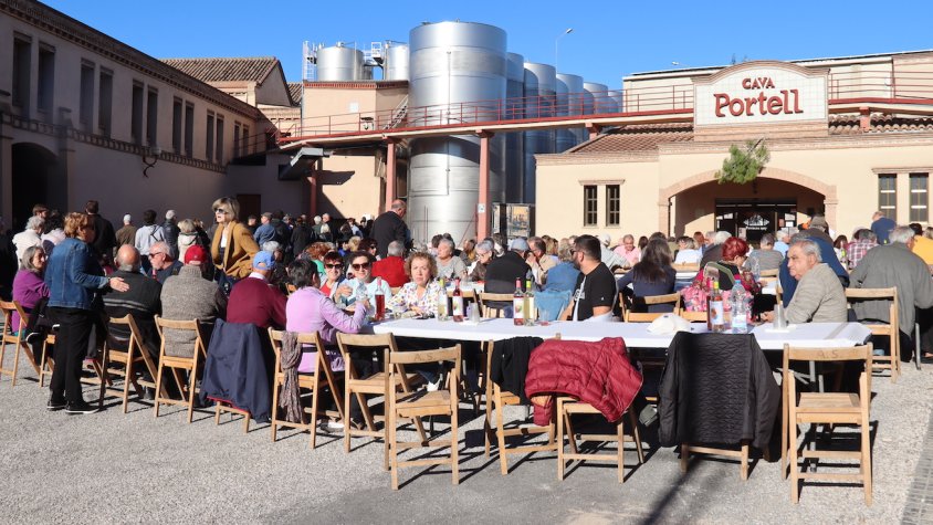 Una imatge anterior de la Festa del Vi Novell de Sarral