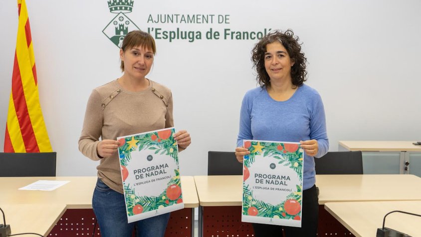 Roda de premsa dels actes de Nadal
