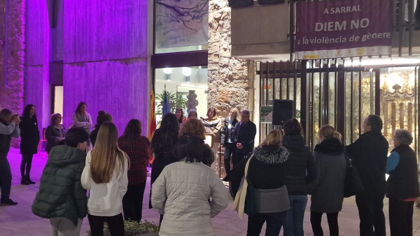 La Conca de Barberà, celebra a Sarral, l’acte central del Dia Internacional per a l’Eliminació de la Violència Envers les Dones