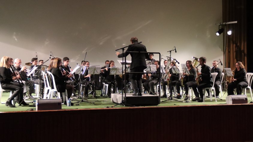 Montblanc vibra amb el concert de Santa Cecília al Casal