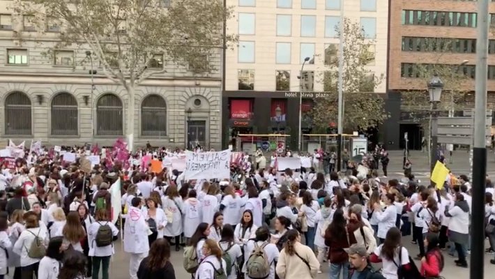 Infermers i infermeres de la Conca de Barberà se sumen a la vaga indefinida