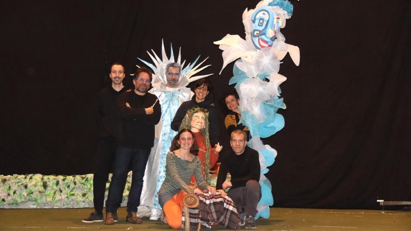 'L'Ona i el fred' captiva als petits assistents del Cinema del Casal Montblanquí