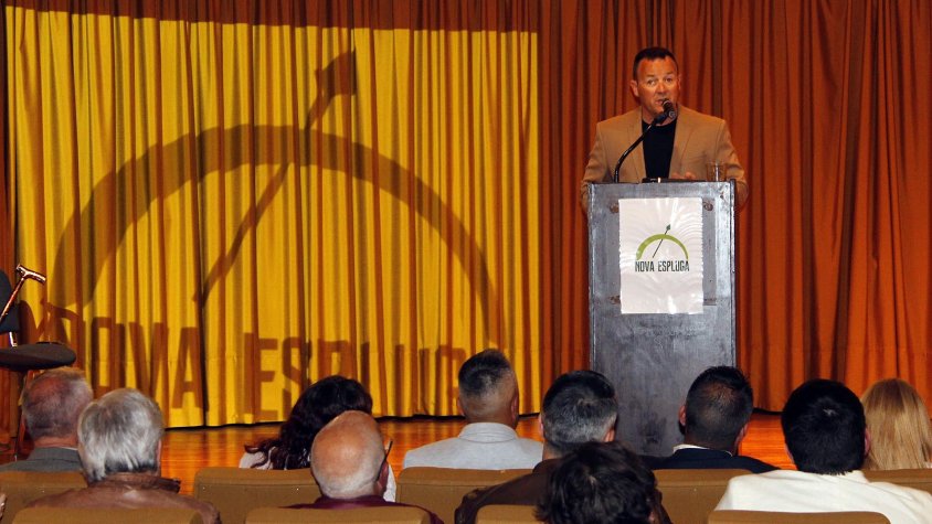 Imatge de la presentació de Nova Espluga en societat el 2019