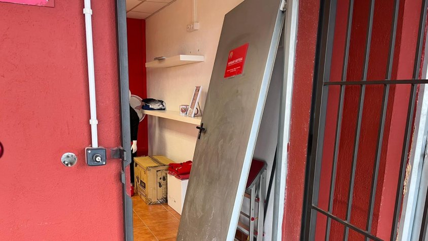 S'investiguen les destrosses i robatori del camp de futbol de Montblanc