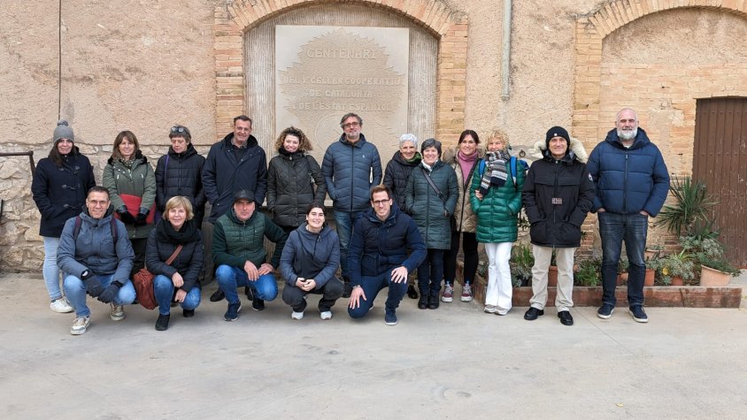 La xarxa de Grups d'Acció Local del País Basc visita la Conca de Barberà