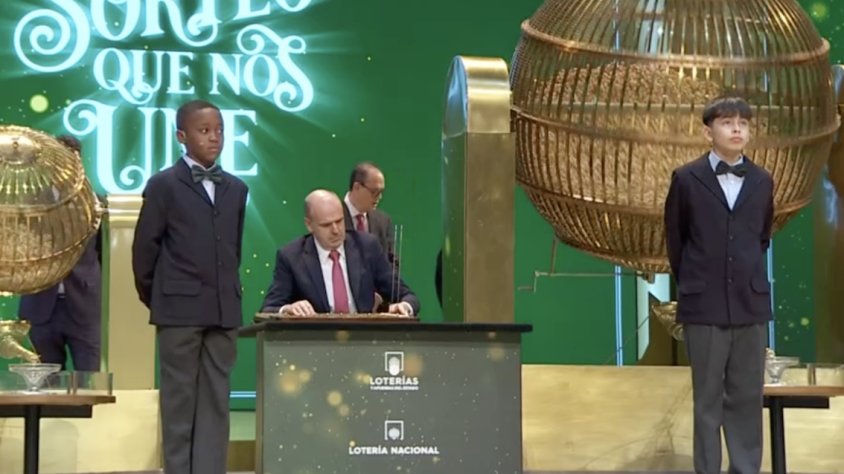 Comença la rifa de Nadal amb un total de  2.590 milions d'euros de premis