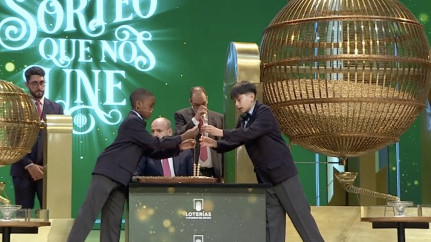 Imatge del sorteig del 22 de desembre de 2023