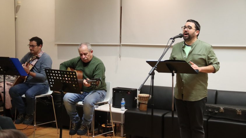 'Nadal a Casa Nostra' el concert nadalenc que ha acollit avui el casal de la Gent Gran de Blancafort