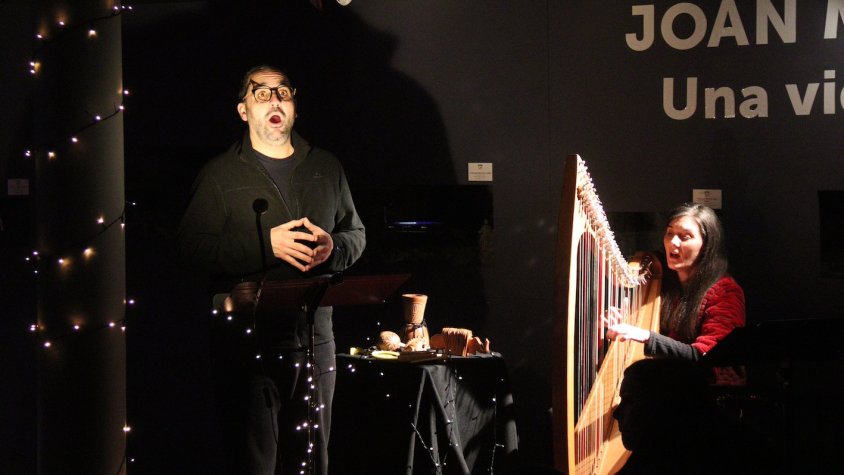 L’espectacle ‘A l’ombra del pessebre’ transporta la màgia de la música i les ombres xineses al Museu del Pessebre de Montblanc