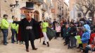 L'Home dels Nassos acompanya als veïns i veïnes de Montblanc a acomiadar-se de l'any 