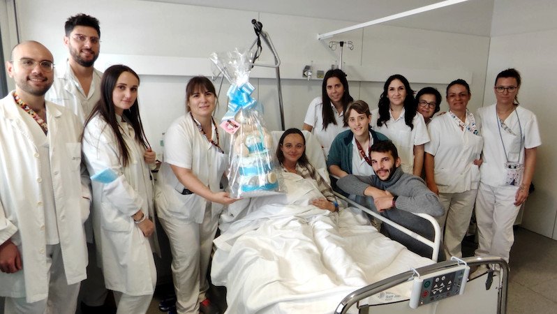 En Víctor és el primer nadó del Camp de Tarragona nascut el 2024