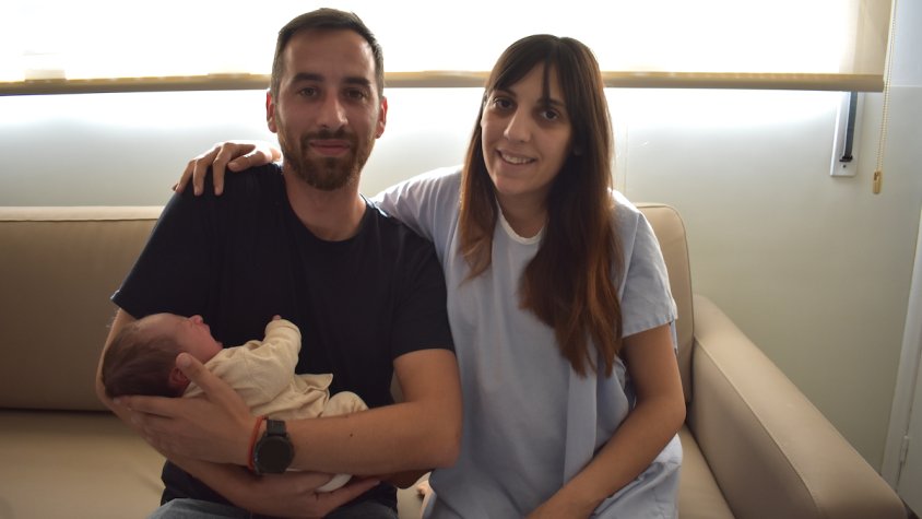 El Pol, primer nadó de l’any de la Conca de Barberà nascut al Pius