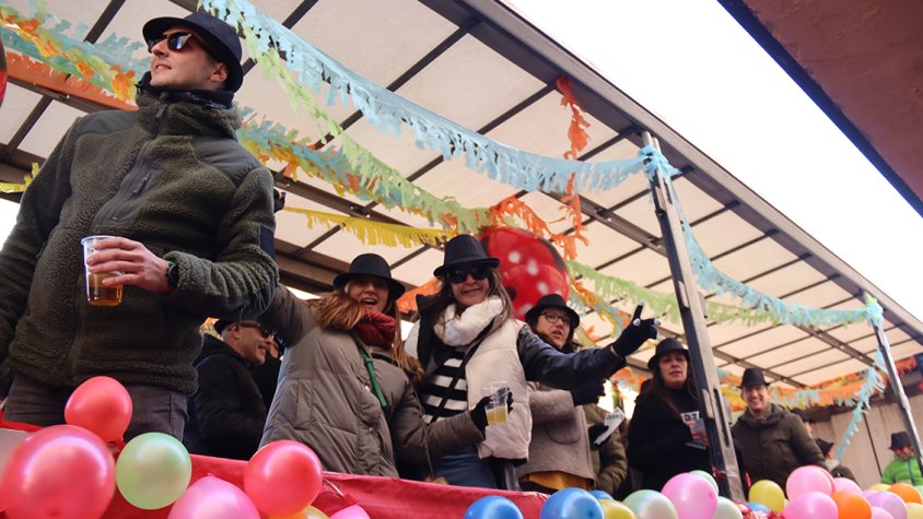 Imatge d'una edició anterior de la Festa dels Quintos de Sarral