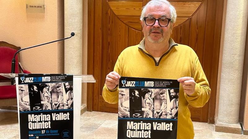 Ramon de Domingo, en la roda de premsa de la presentació dels dos cicles