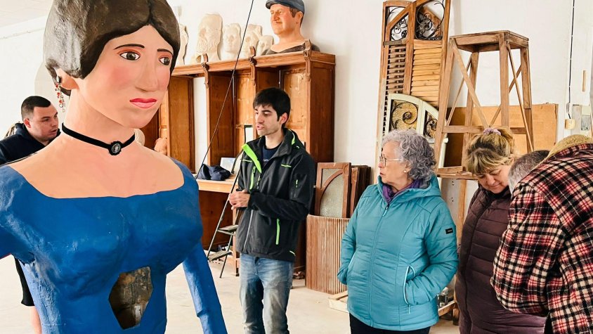 Els Gegants Maties i Montserrat seran restaurants en motiu del seu 30è aniversari