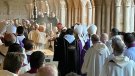 Poblet comiada a l'Abat emèrit Josep Alegre