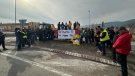 Prop de 300 tractors tallen l’AP-2, la C-14 i l’N-240 a Montblanc: “Estem ofegats, no podem continuar així”