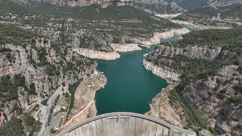 Embassament de la Llosa del Cavall, al Solsonès.