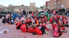 Centenars d'alumnes celebren el carnaval escolar a Montblanc