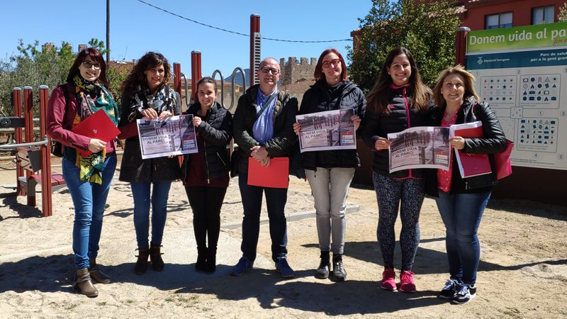 Presentat el projecte de dinamització del Parc de Salut de Montblanc