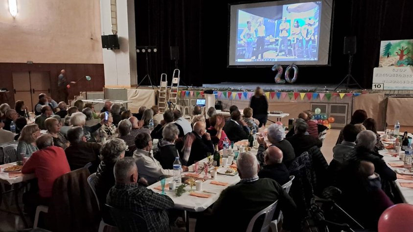 Imatge de la festa dels 20 anys