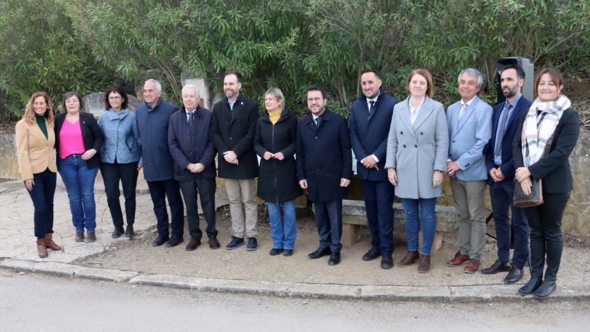 Comencen les obres perquè l'Espluga de Francolí tingui aigua de l'Ebre