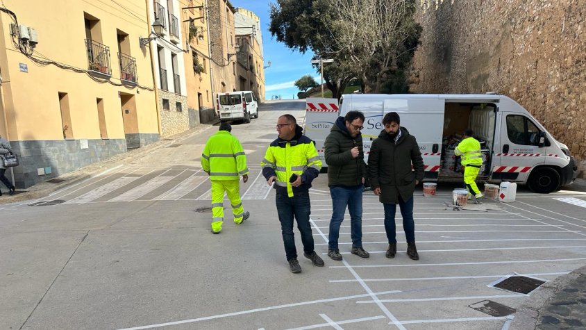Comencen les millores de mobilitat en diversos punts de Montblanc