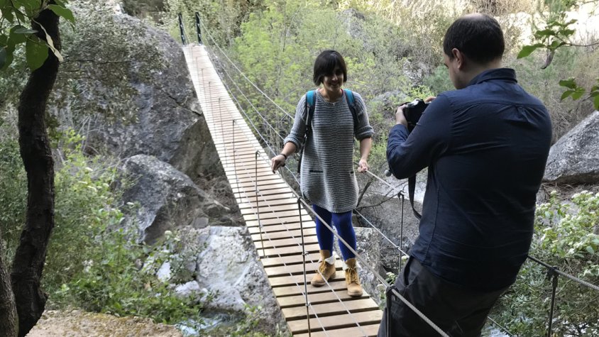 El blog "Viajar lo cura todo" ambaixador de Montblanc en la final a Capital del Turisme Rural 2019