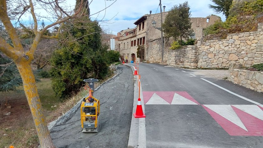 Es crearà una zona d’accés per a vianants per entrar a Rojals