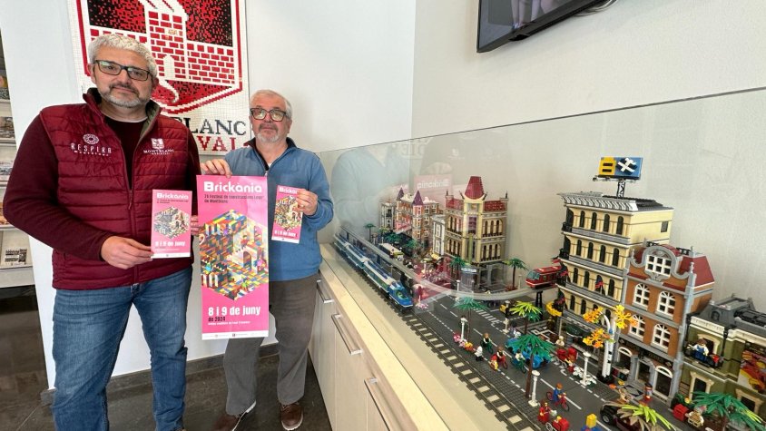 Presentació del festival Brickània a l'Oficina de Turisme