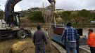 Es col·loca el monument commemoratiu de l'Any V855 que celebrava la donació reial del lloc de Vilanova a Pere d'Avellà
