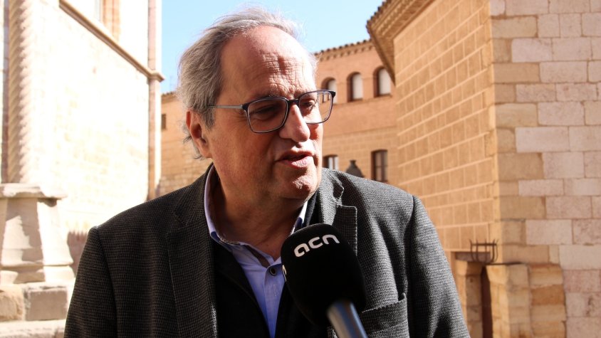 Torra avisa que la candidatura "efectiva" de Puigdemont a la Presidència "dependrà de moltes coses"