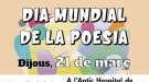 Acció poètica a l'Espluga per celebrar el Dia Mundial de la Poesia