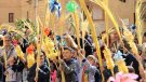 La benedicció de rams dona inici els actes de Setmana Santa