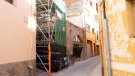 Comencen les obres de consolidació de l'immoble del carrer Castell número 1 a l'Espluga de Francolí