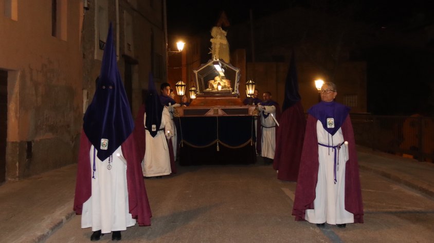Montblanc es prepara per reviure la processó del Sant Enterrament