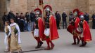 Els Armats de l'Espluga recullen la bandera de la Sang