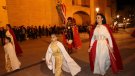 Processó del Sant Enterrament a l'Espluga de Francolí organitzada per primera vegada per la Unitat Pastoral