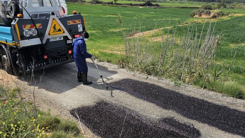 S’executa la millora més important del camí entre les pedanies de Lilla i Prenafeta