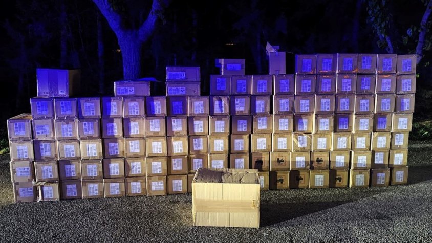 Detingut in fraganti un home quan intentava sostreure la càrrega d’un camió estacionat a l’àrea de servei de Montblanc