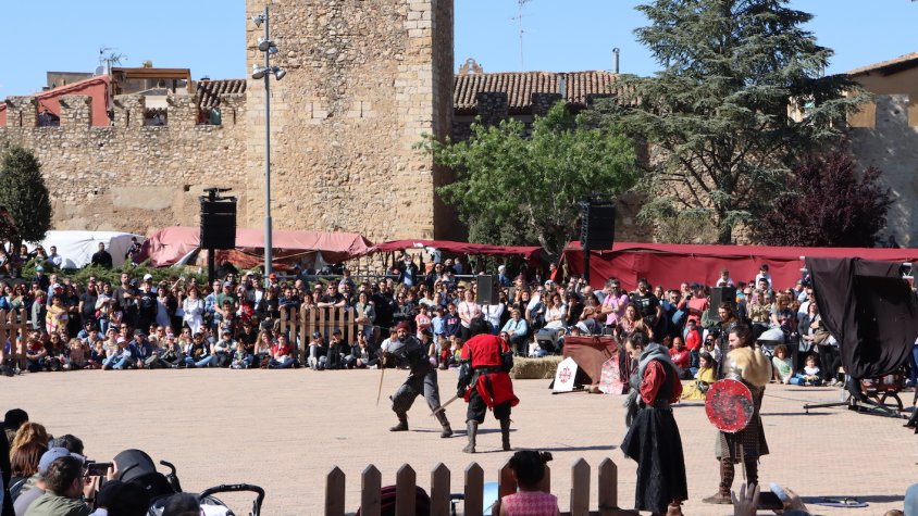 La Setmana Medieval de Montblanc encara la recta final amb la mirada posada al cel