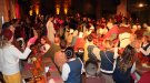 Els montblanquins omplen de gom a gom l'església de Sant Francesc per celebrar el sopar reial