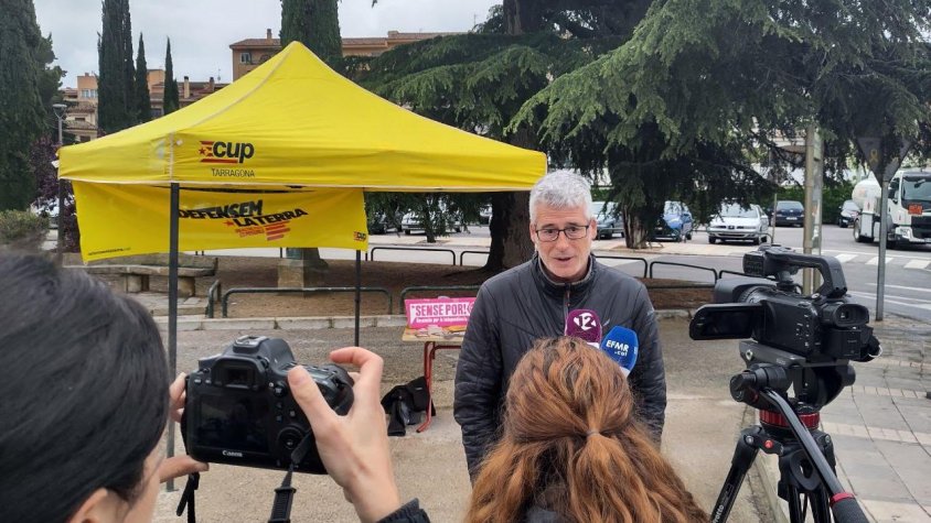Sergi Saladié des de l'Espluga: “El futur de la nostra pagesia passa per una distribuidora pública que pagui uns preus justos”