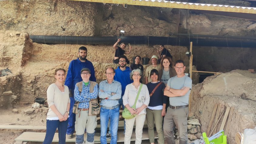 Vint-i-tres arqueòlegs, sobretot alumnes de màster i Erasmus participen en la companya d'excavació del Molí de Salt