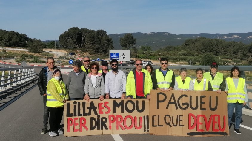 Els veïns de Lilla encara reivindiquen els seus drets per setena vegada des d'inicis d'any